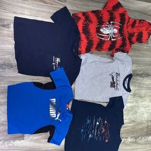 Bundle of boys shirts